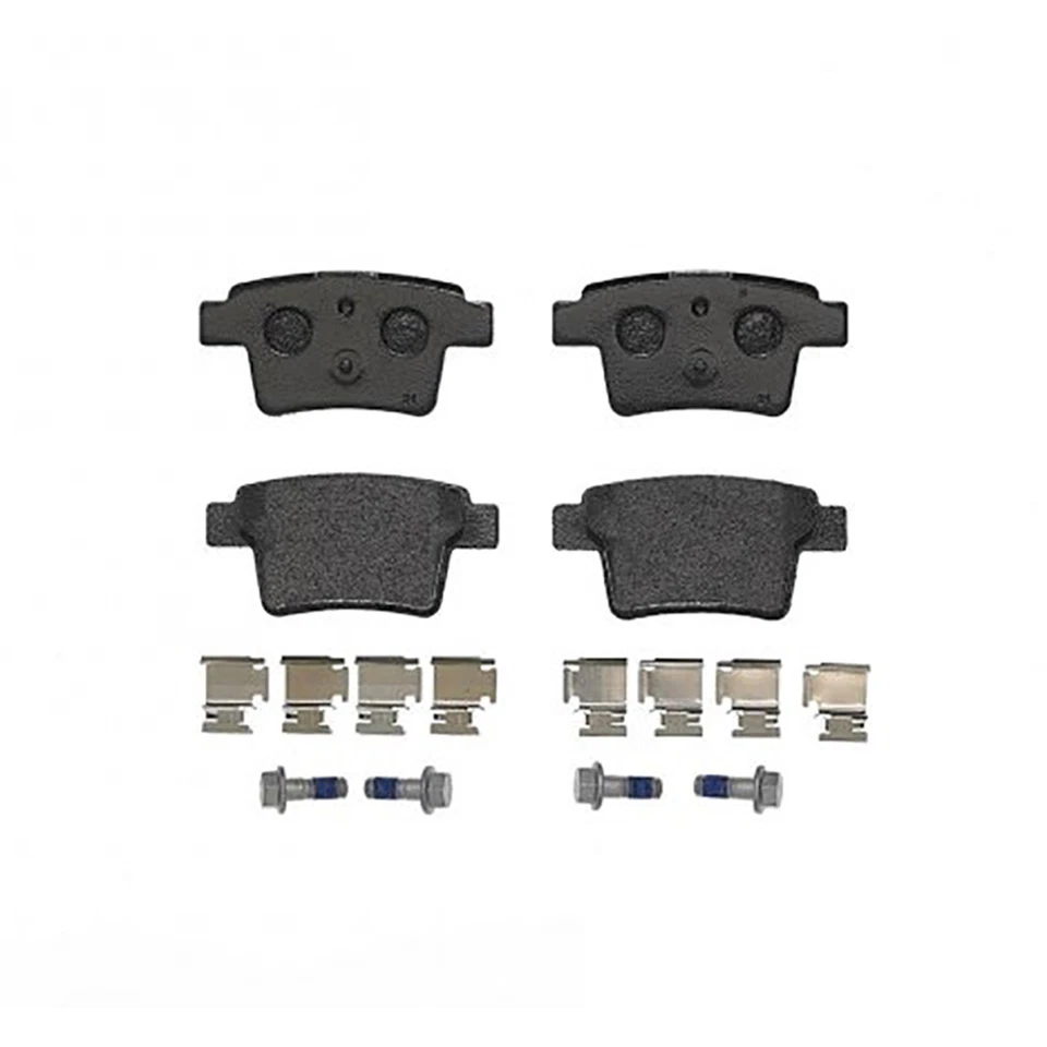 Brembo Front and Rear Low Met Brake Pads Set Kit For Jaguar X-Type 2005-2008 - Image 2 of 4