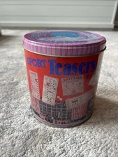 Sports Teasers 7 Brain Buster Games - Crafted of Solid Wood - Cardinal 1990