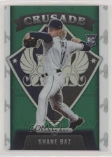 2022 Panini Chronicles Crusade Green Prizm 27/75 Shane Baz #2 uk2