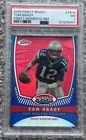 2008 Topps  Finest Tom Brady Finest Moments-Refractor #TB16 /149 PSA 7