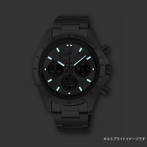 PLS Transformers x Seiko Collaboration Watch DECEPTICON NEW F/S - Picture 3 of 8