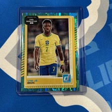2025-26 Panini Donruss Road to FIFA World Cup 26' Vini Jr. Teal /199 Brazil