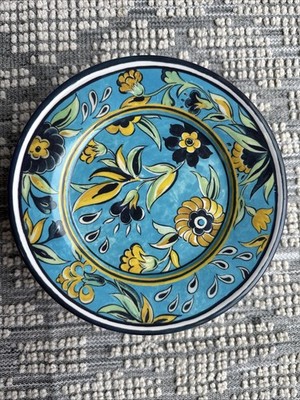 Williams-Sonoma La Med Turquoise Mediterranean Melamine 8.75