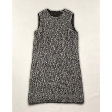 DOLCE&GABBANA Dress Size 40 Black White Sleeveless Excellent Condition