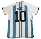 Lionel Messi Signed Argentina National Team #10 Soccer Autographed Jersey BAS