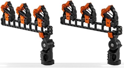 YakAttack SideStage Pro Rod Rack W/ Locknload Mounting System Set Of 2