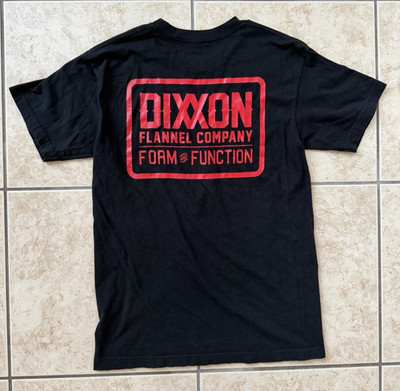 Dixxon Flannel Co. Men's Short Sleeve Black Medium Mountain Hiking Action Bikes