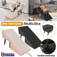 2-in-1 Dog Step Ramp W/