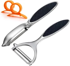 Vegetable Peeler, Potato Peelers for Kitchen Stainless Steel Multi-Function Set 