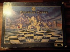VTG Doubles Chess Board Game 28"Sq  Rick Gillespie Henry