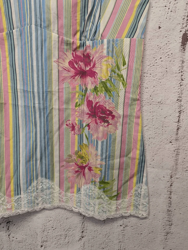 De Colección Express Design Studio Y2K Algodón Babydoll Cami Top M Meds Encaje Hada Coquett Foto 2 de 4