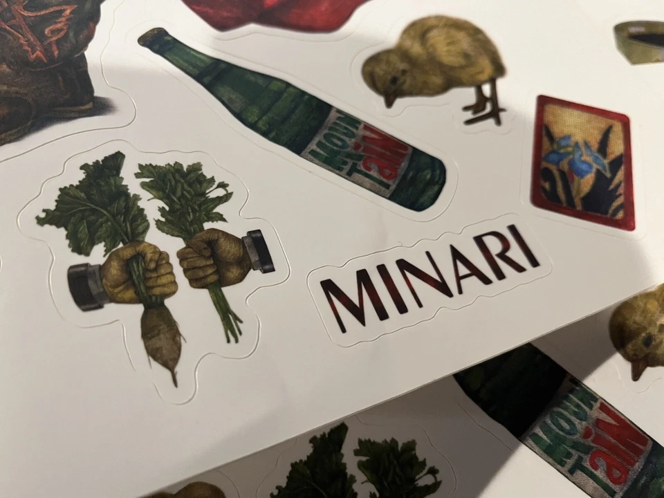 A24 Minari Movie Sticker Pack Rhee Studio Rare Korea - Image 3 of 4