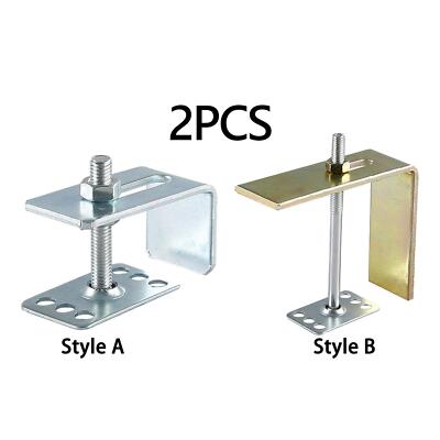 2 Stück Unterbau Spülbecken Clips, Halterungen, Unterbau Spülbecken