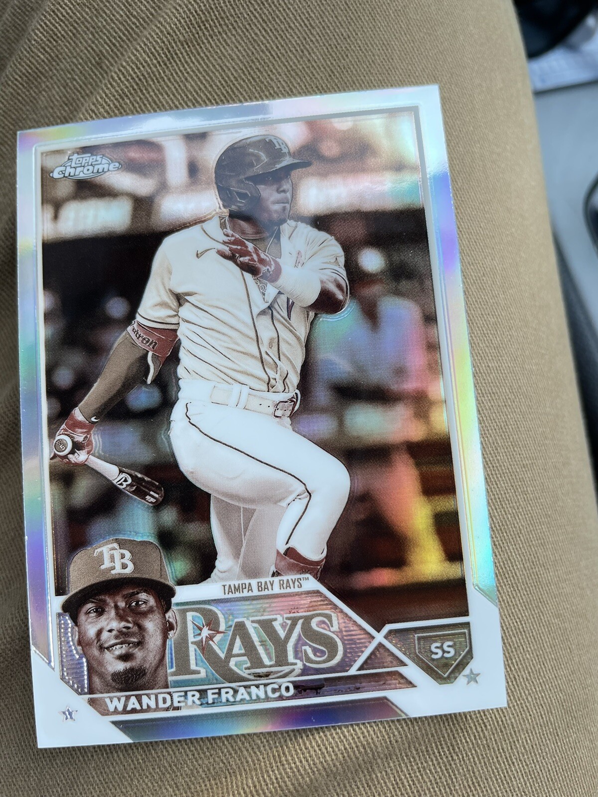 2023 Topps Chrome Wander Franco Sepia Refractor #71