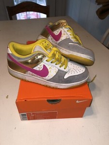 pink and gold sneakers