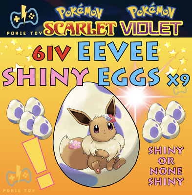 ONLY $1.99 PER EGG: ALL SHINY EGGS 6IV ✨ GOOD NATURE! POKEMON