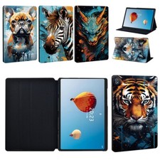 Printed PU Leather Tablet Stand Cover Case For Nokia T21 10.4 inch/T10 8inch UK