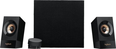 Logitech Z533 PC-Lautsprecher mit Subwoofer Multimedia 2.1 Sound System schwarz
