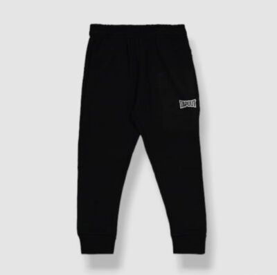 $45 Tapout Kids Boy's Black Logo Straight Sweatpants Pants Size L