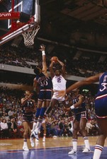Marvin Webster of the New York Knicks 1980's Basketball photo