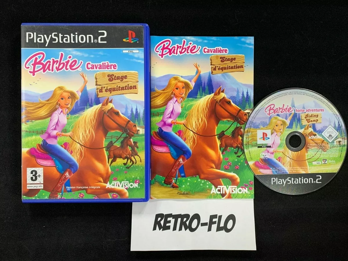 Barbie Riding Stage Riding - Game PLAYSTATION 2 PS2 Complete