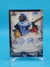 Logan Porter 2024 Topps Finest RC #FA-LP Refractor Auto - Kansas City Royals 