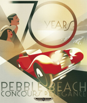 70 Years Of Pebble Beach Concours D'Elegance STANDARD EDITION