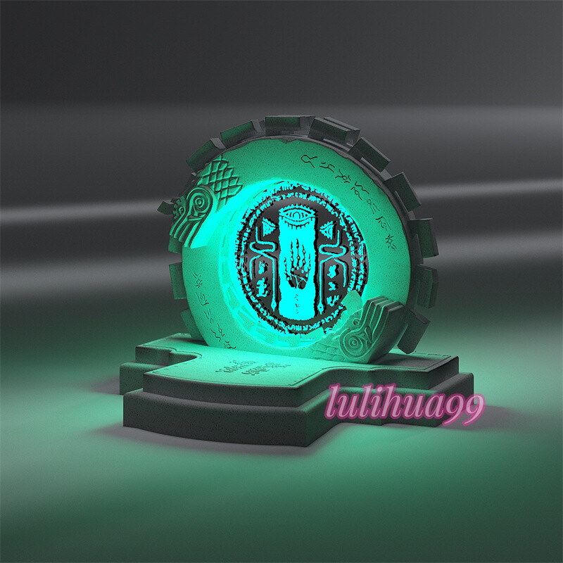 The Legend of Zelda Tears of The Kingdom Zonai Shrine LED Night