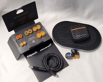 Klipsch T5 II TWS ANC (McLaren Edition) with Wireless Charging mat New (B-Stock) 743878045154 | eBay Klipsch T5 II TWS ANC (McLaren Edition) with Wireless Charging mat New (B-Stock) 743878045154 | eBay