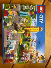 New LEGO 60234 City People Pack Fun Fair sealed damaged box
