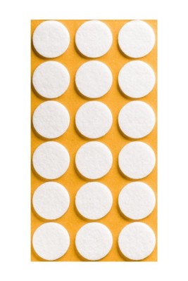 Selbstklebende Filz Klebepads Kreis Runde Laschen Boden Anti Kratzer