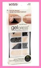 LOT of 36 Kiss Gel Dress Polish Strips Applique Apps Stickers Wrap SWEET MELODY
