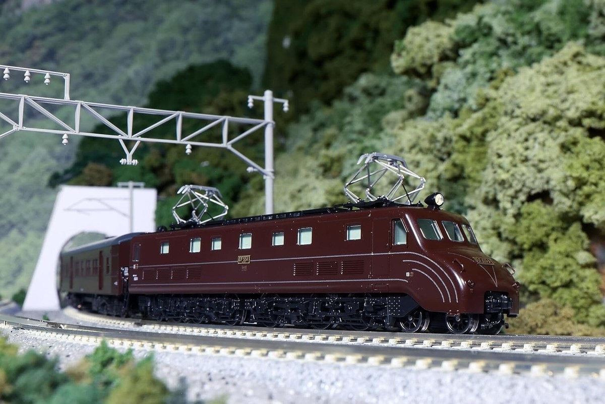 KATO N Gauge Electric Locomotive EF55 Takasaki Depot 1-Car