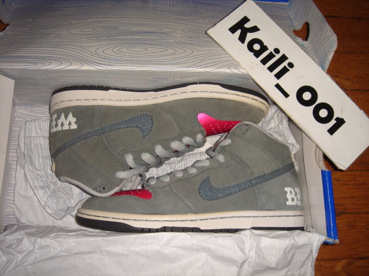 Nike Dunk High Premium SB Size 4.5 Brain Wreck 313171-007 Nike Dunk High Premium SB Size 4.5 Brain Wreck 313171-007