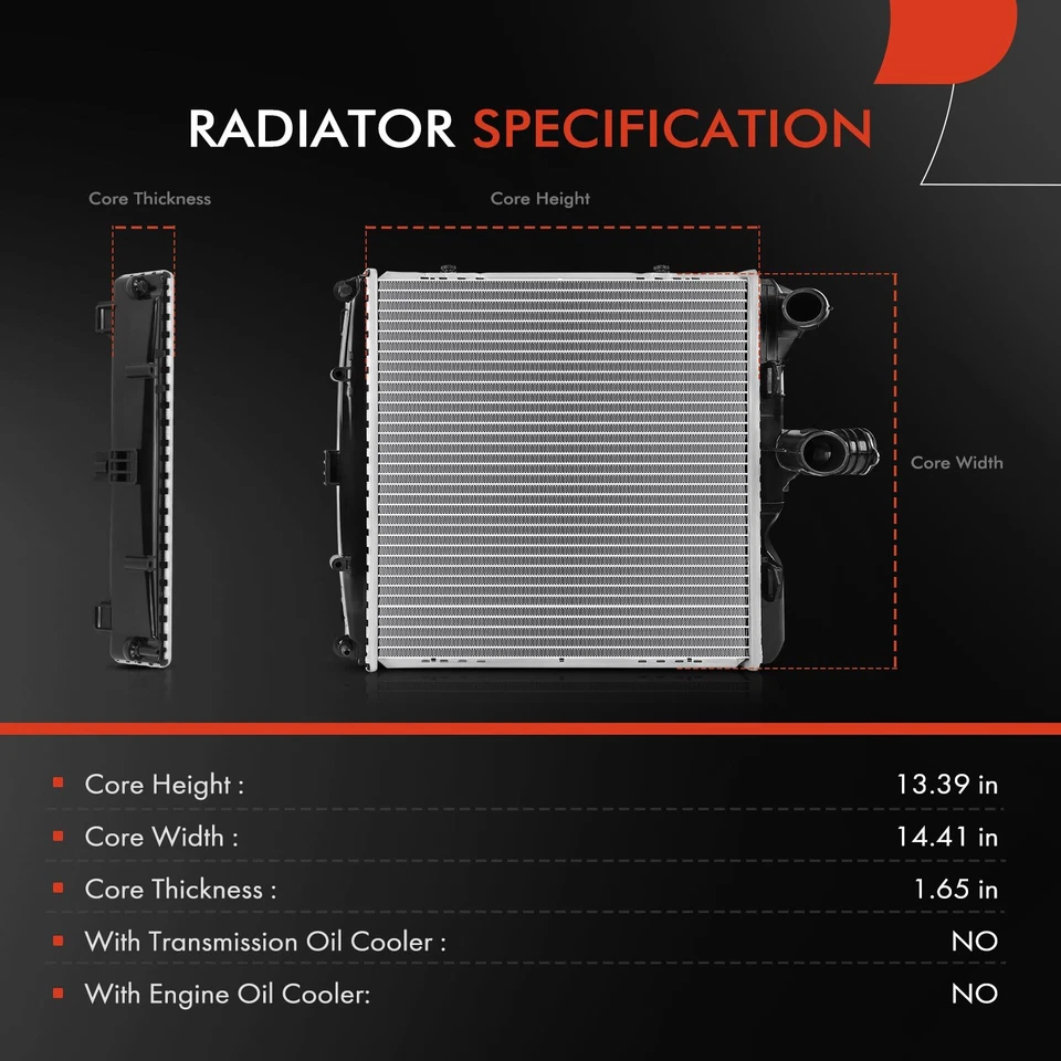 Radiador derecho Porsche Boxster 911 2005-2012 Cayman 2006 2007 2008 2009-2010 Foto 2 de 4