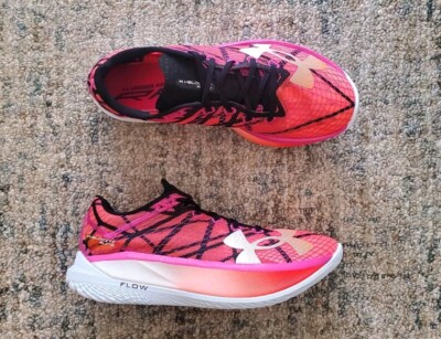 NEW MEN 2023 UNDER ARMOUR UA VELOCITI ELITE 2 ASTRO PINK FLOW [3027205-002] 9.5