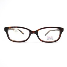 Chelsea Morgan CMM3000 TO Kids Eyeglasses Frames Tortoise Square Full Rim 135 mm