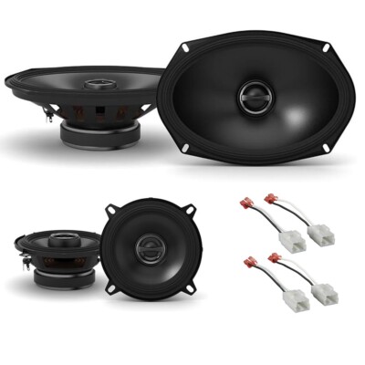 Alpine S Series Speakers Front | Rear Door Upgrade for 2002-2008