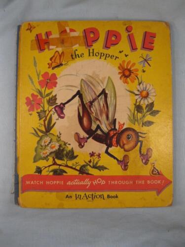 Hoppie The Hopper libro per bambini 1951 Albert Baller Rand McNalley (O) - Foto 1 di 7