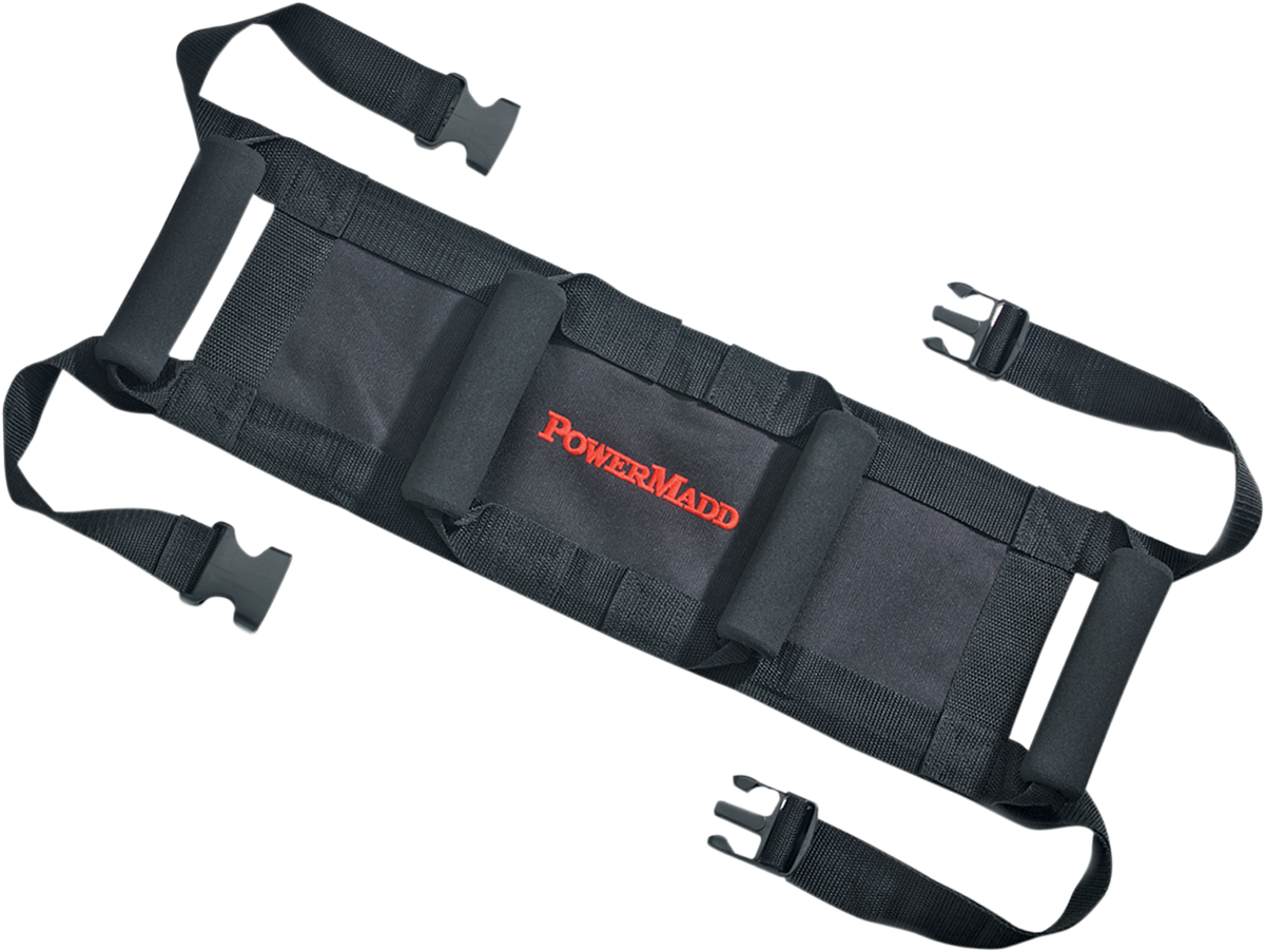 PowerMadd #61070 Rider Passenger Belt for Snowmobile Motorcycle
