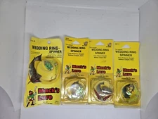 (4) Mack"s Wedding Ring NOS Size 8 10 Frog worn packaging New Other