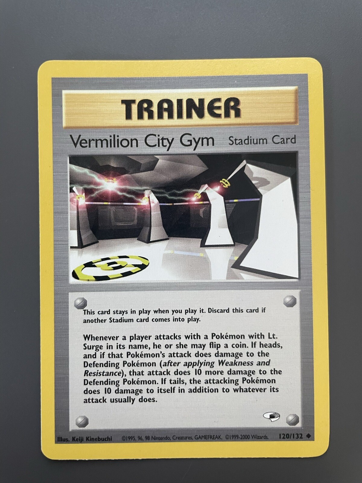 Vermilion City Gym 120/132 Gym Heroes Uncommon Trainer Pokemon