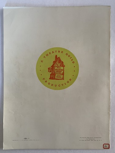 “ALLEGRO”, Agnes De Mille, William Ching, Souvenir Theatre Program, 1947 - Picture 3 of 5