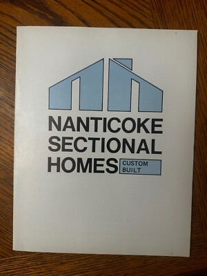 Nanticoke Sectional Homes Custom Built Catalog Greenwood Delaware 1988