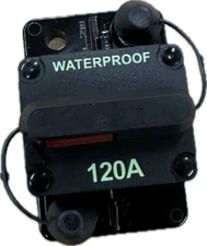 High Amp Circuit Breaker 120AMP GCA-A120 42 Volts DC Maximum RV/Camper/Home