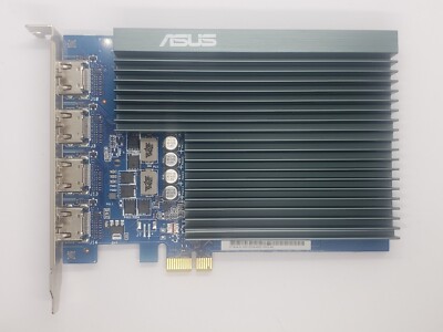 ASUS NVIDIA GeForce GT 730 2GB GDDR5 Video Graphics Card (GT730-4H-SL-2GD5)