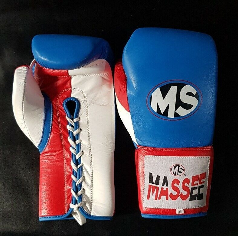 Guantes de boxeo de lucha multicolores profesionales Massee