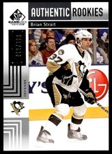 2011-12 SP Game Used Brian Strait Rookie 412/699 Pittsburgh Penguins #151