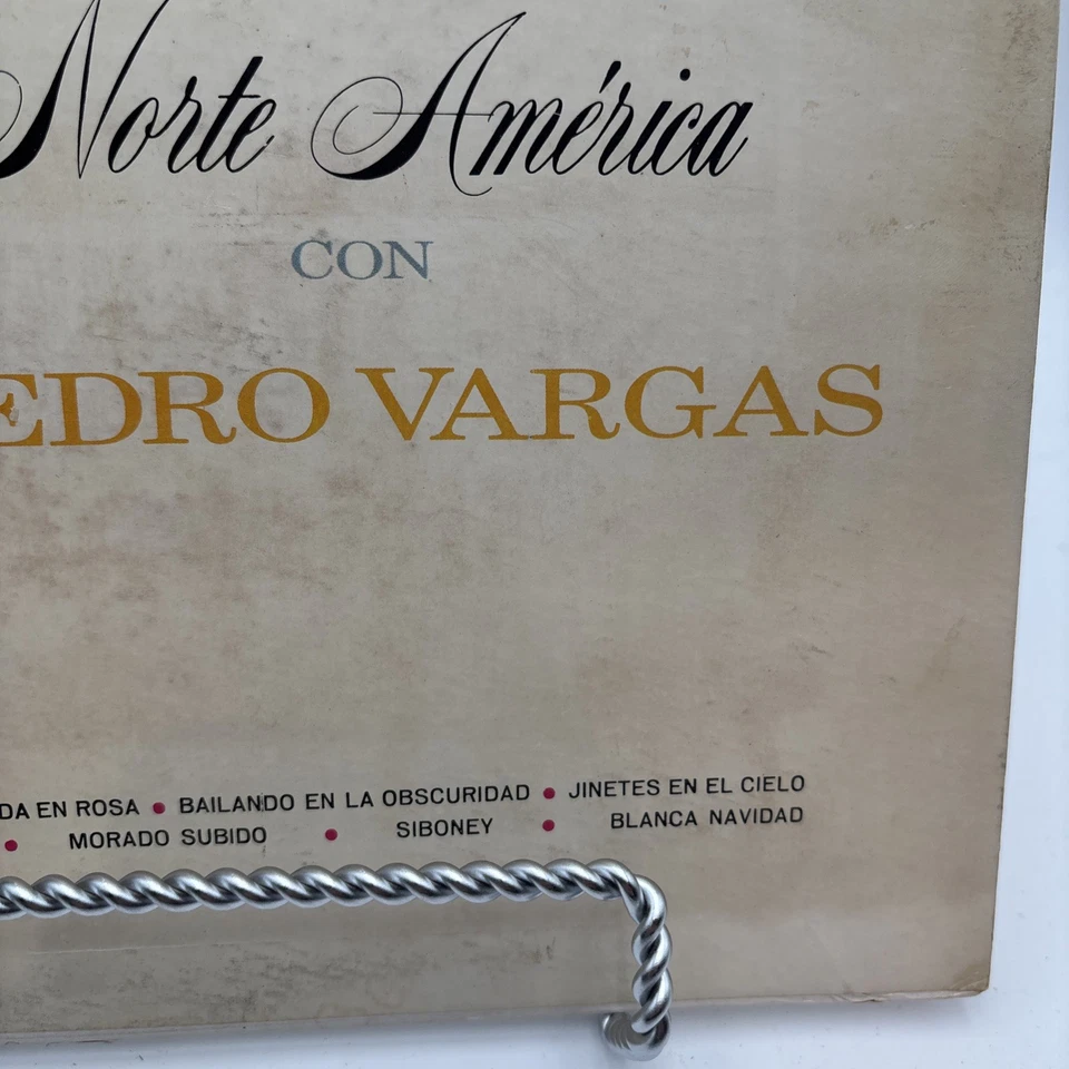 Pedro Vargas-Grandes Exitos de Norte America, Latin Camden 1961 NM/VG+ Puerto Ri Foto 4 de 4