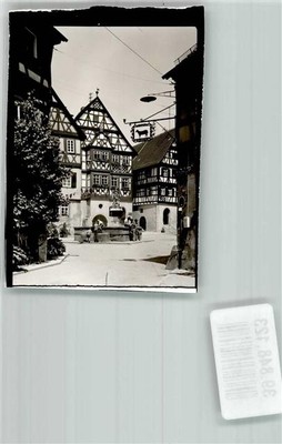 39848123 - 6956 Neudenau Market Square Monument Fountain Place Handwritten Photo